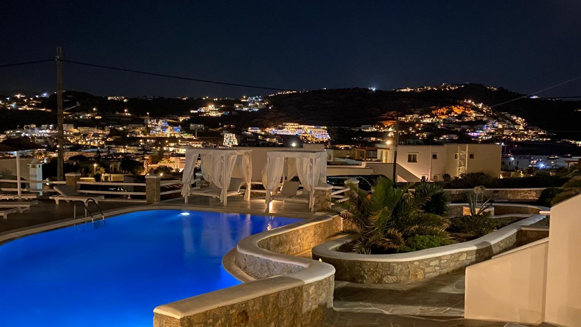 Casa Bianca Hotel Ornos  Ngoại thất bức ảnh