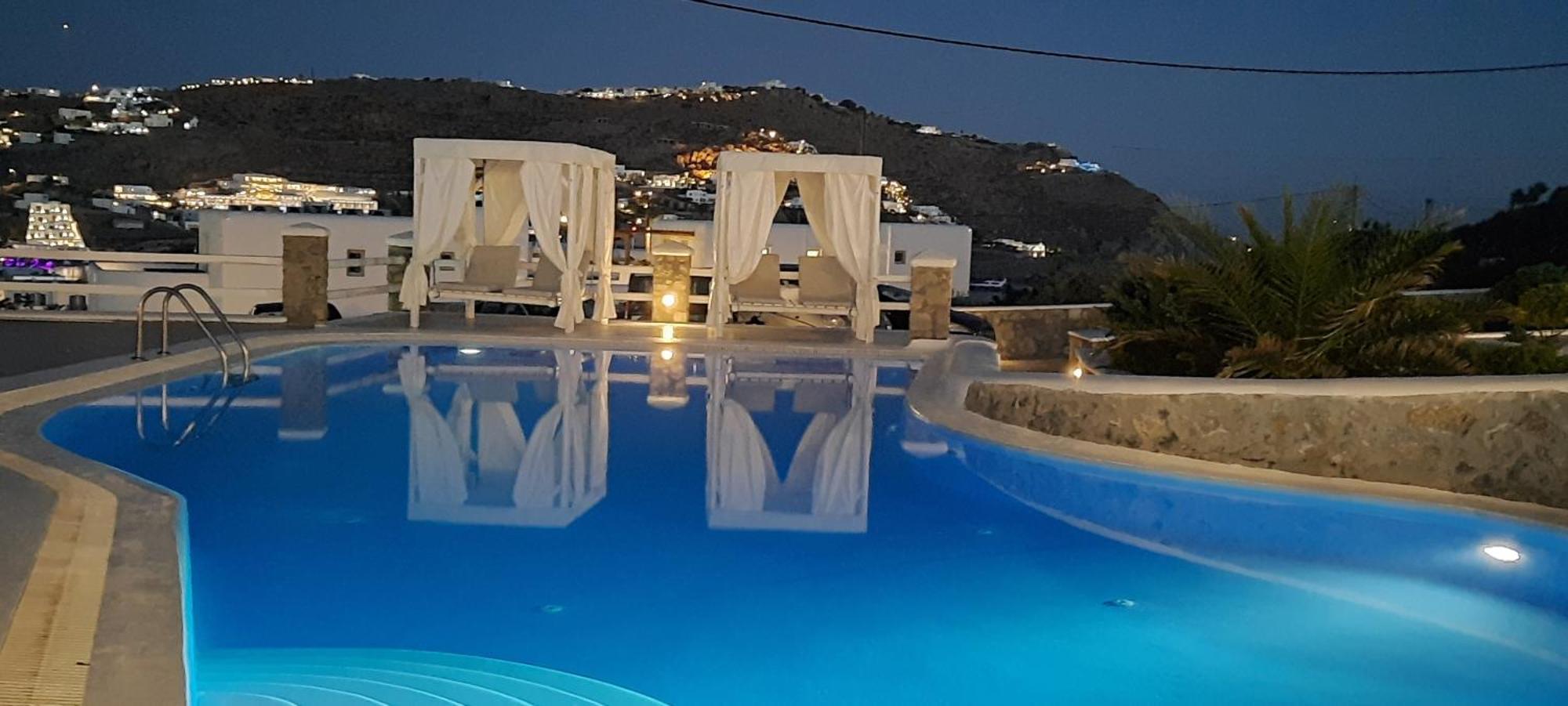Casa Bianca Hotel Ornos  Ngoại thất bức ảnh