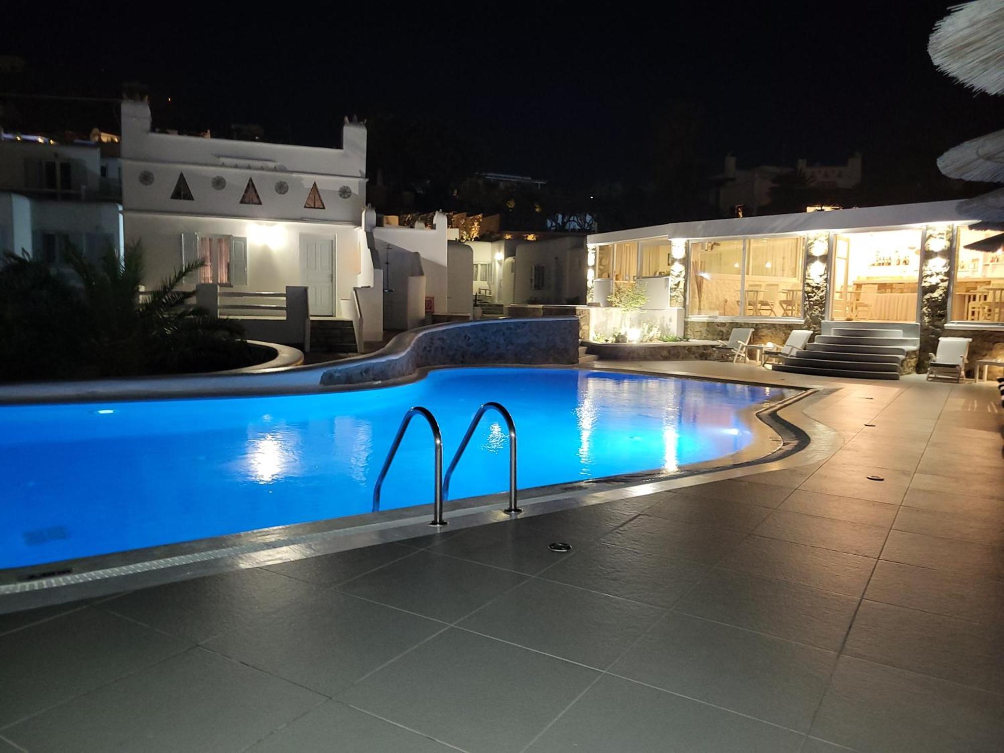 Casa Bianca Hotel Ornos  Ngoại thất bức ảnh