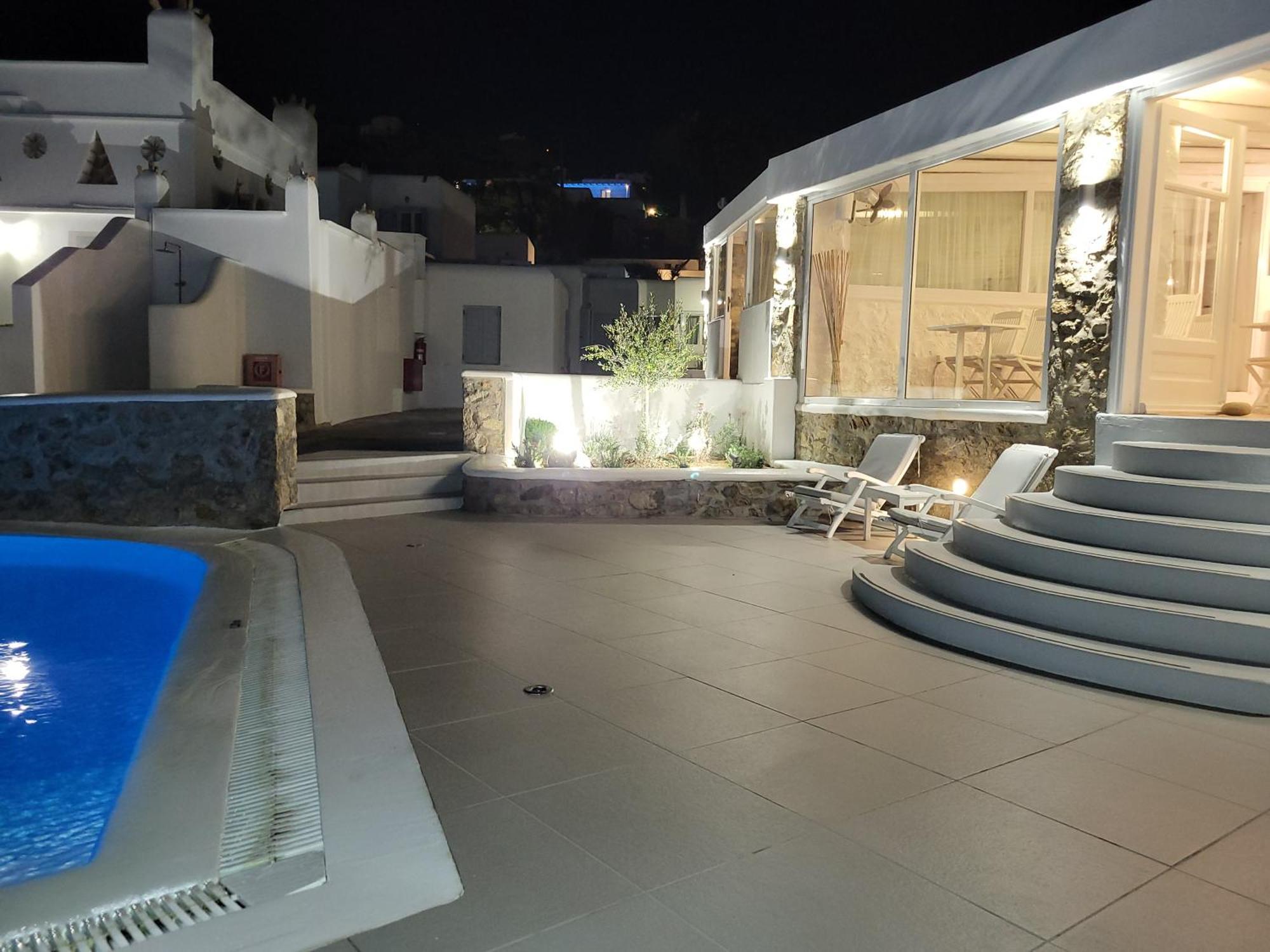 Casa Bianca Hotel Ornos  Ngoại thất bức ảnh