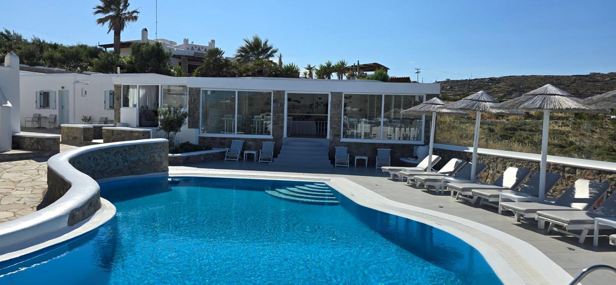 Casa Bianca Hotel Ornos  Ngoại thất bức ảnh